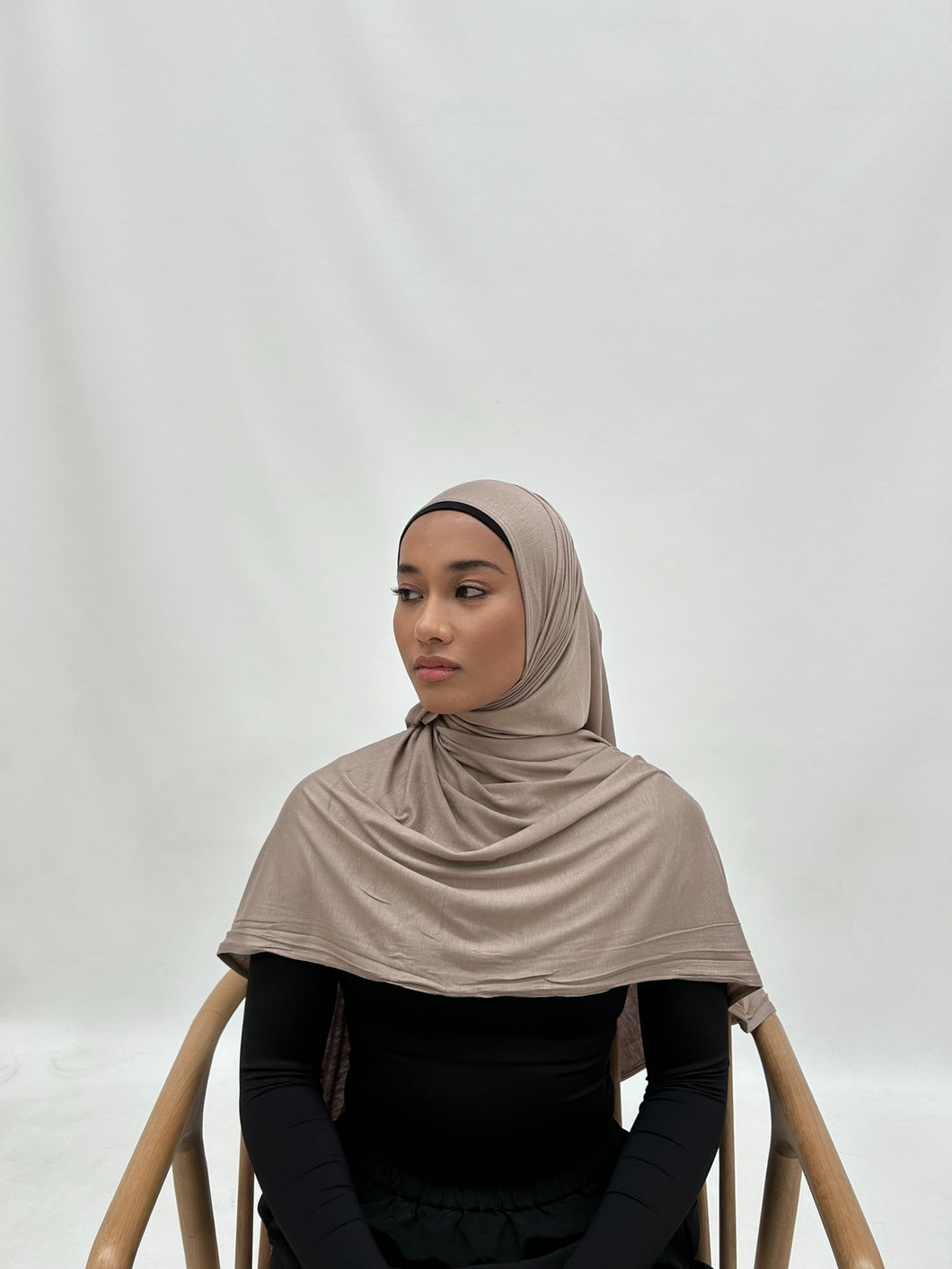 Premium Jersey Hijab | ECRU