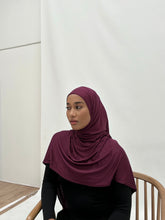 Load image into Gallery viewer, Premium Jersey Hijab | BORDEAUX