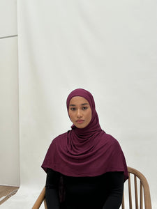 Premium Jersey Hijab | BORDEAUX