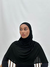 Load image into Gallery viewer, Premium Jersey Hijab | ONYX