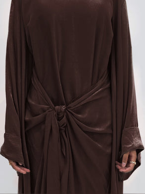 Terre Silken Abaya | Andalusite