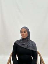 Load image into Gallery viewer, Premium Jersey Hijab | SLATE