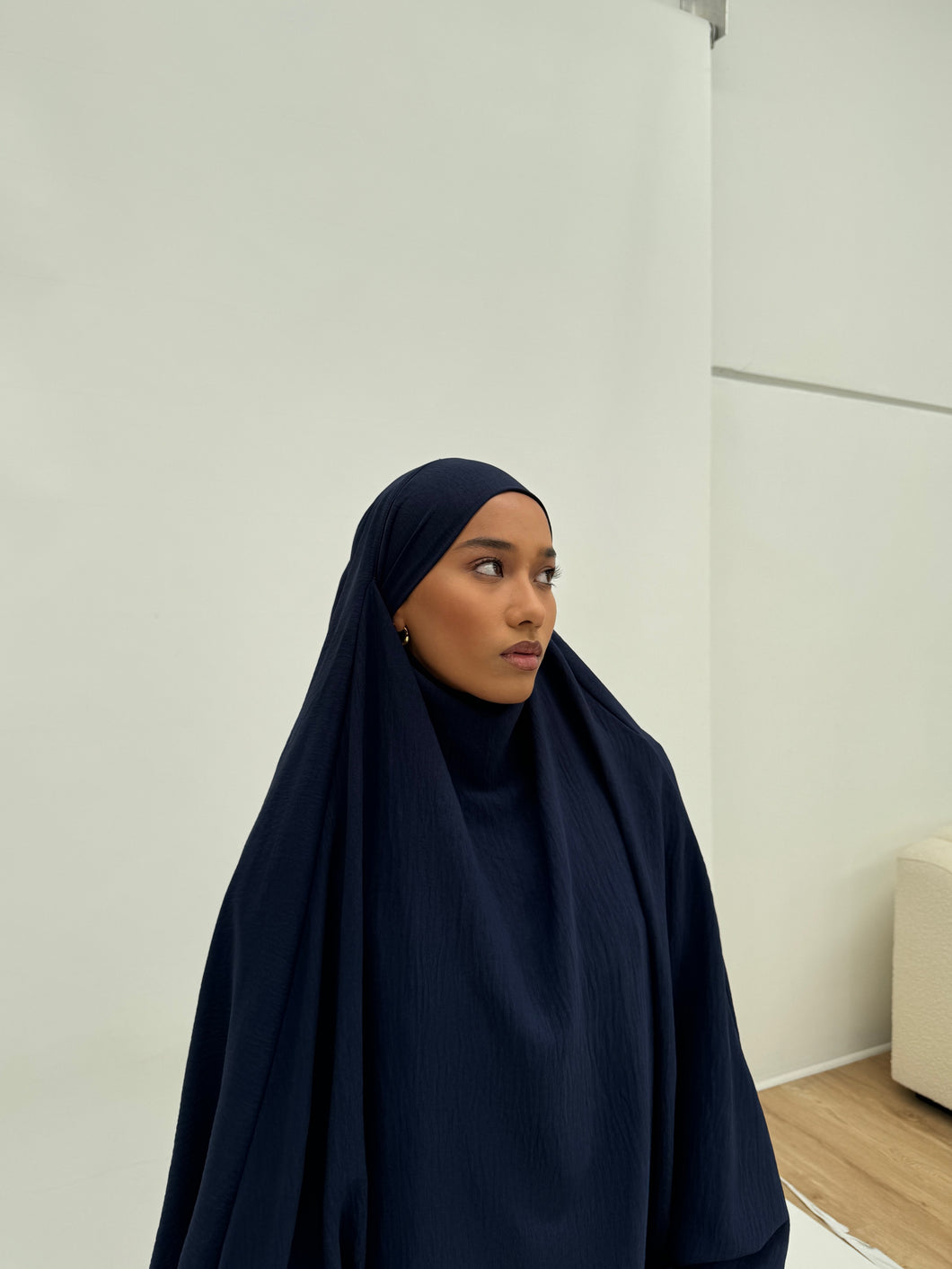 Lana Diamond Khimar | Navy