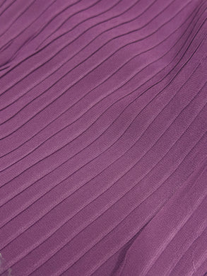 Pleated Chiffon Hijab // PLUM