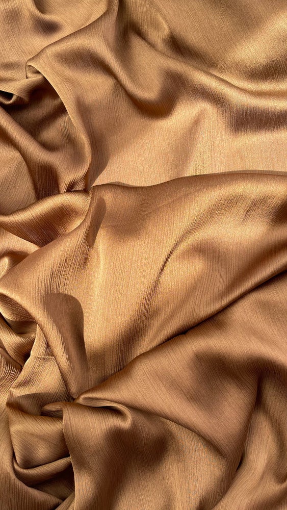 Luxe Silken Scarf // BRONZE