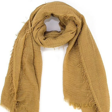 Cotton Crinkle Hijabs // BUTTERSCOTCH