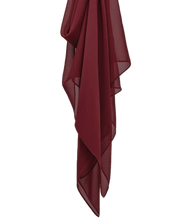 Load image into Gallery viewer, Basic Chiffon Hijab // MAROON